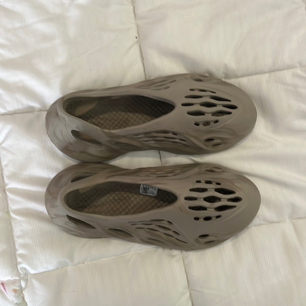 Yeezy foam runners.